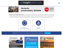 Tablet Screenshot of bcinsightsearch.com